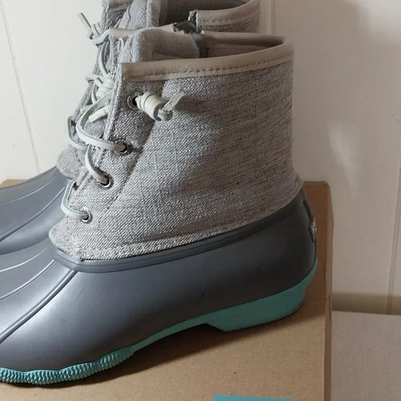 Sperry Saltwater Duck Boots Women's 6.5 EUC - Picture 2 of 11